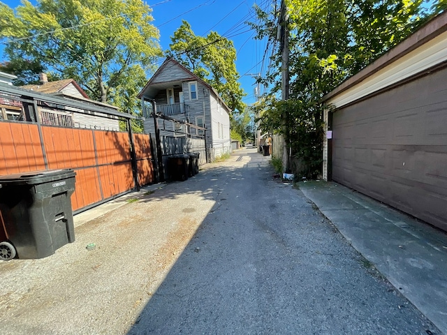 view of street