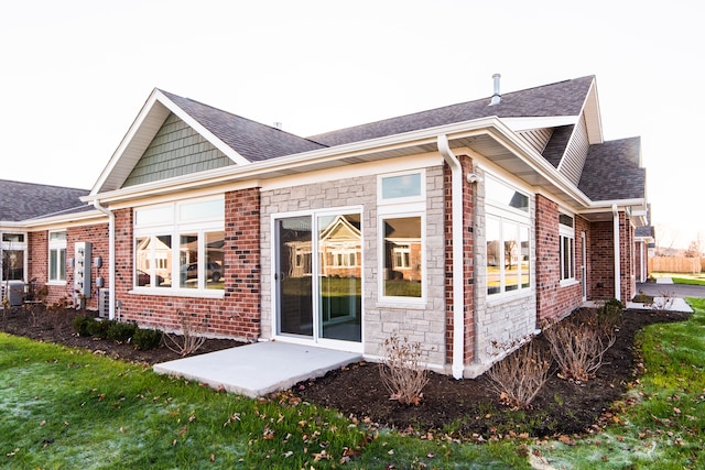 view of rear view of house