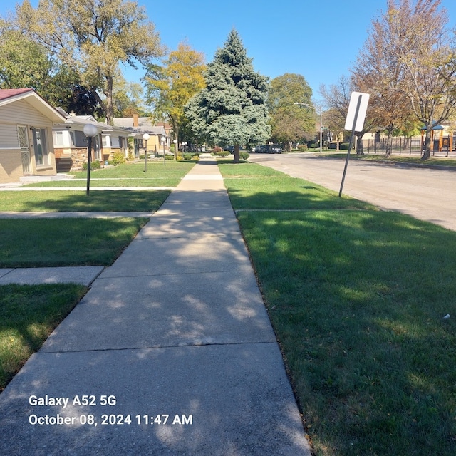 view of street