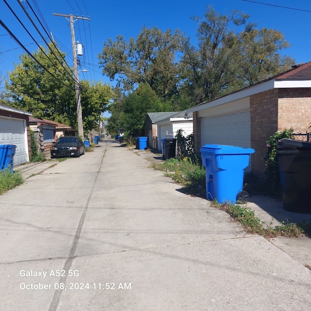 view of street