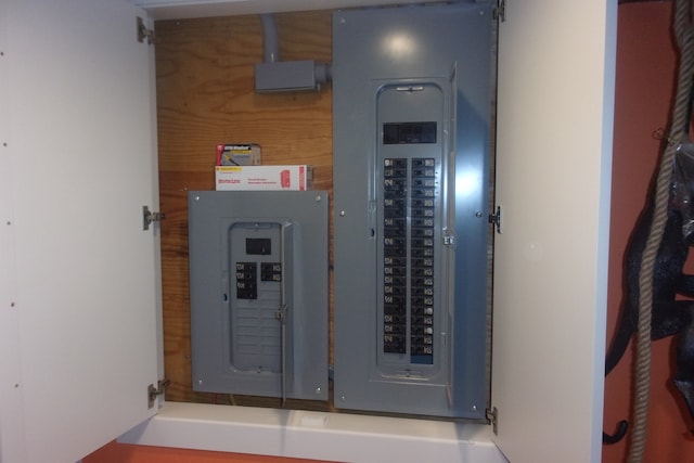 utilities with electric panel