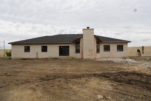 view of rear view of house