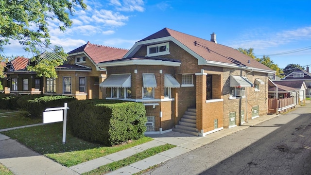 view of bungalow-style house