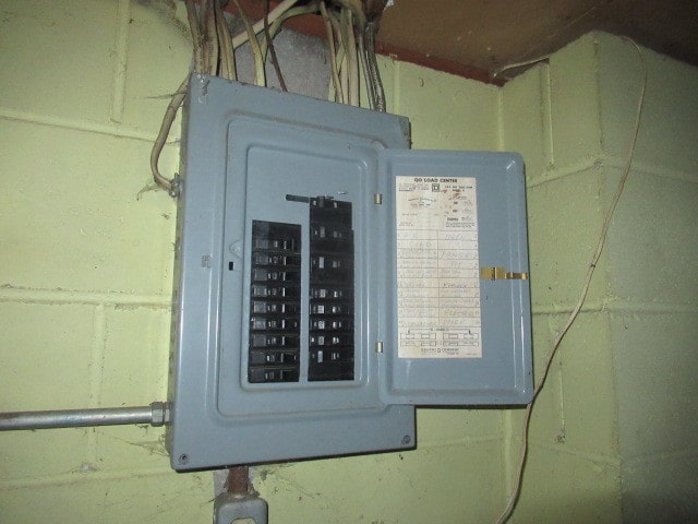 utilities featuring electric panel