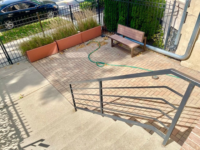 3407 S Calumet Ave, Chicago, IL 60616 - view of patio