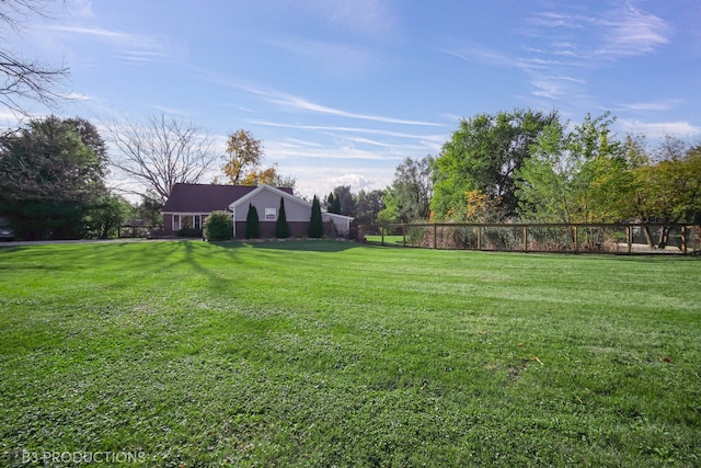 view of yard