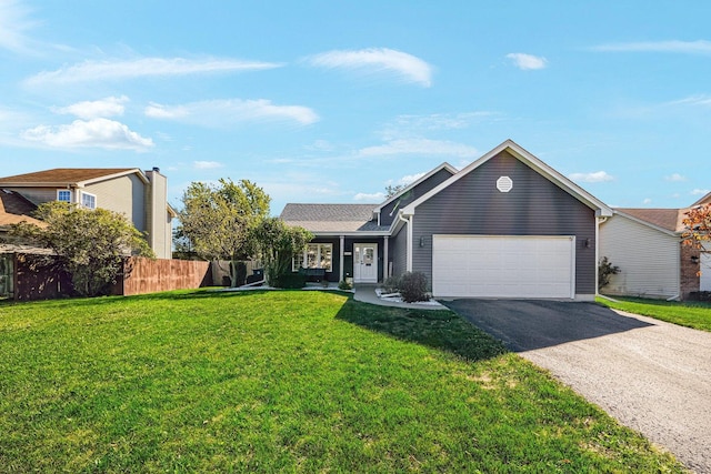 4661 W Tulip Ave, Monee, IL 60449 - view of front of home with an attached garage and asphalt driveway
