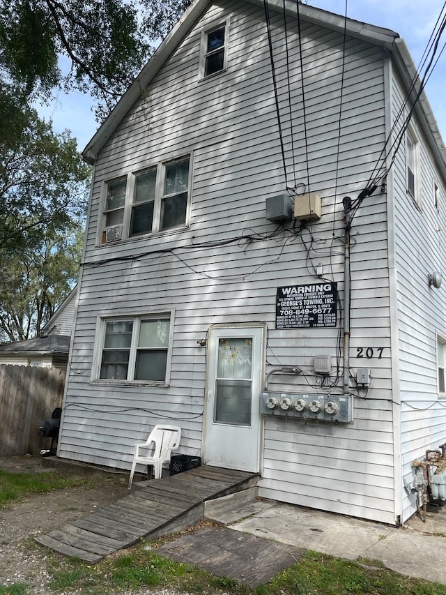 view of back of house