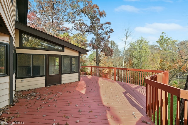 view of deck