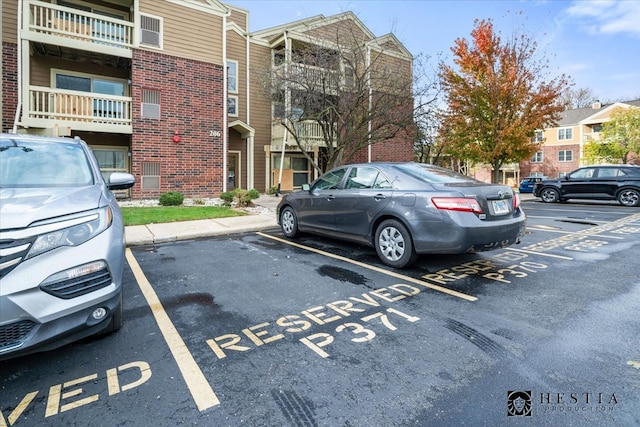 view of car parking