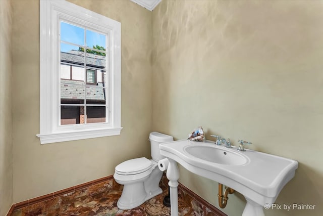 bathroom with toilet