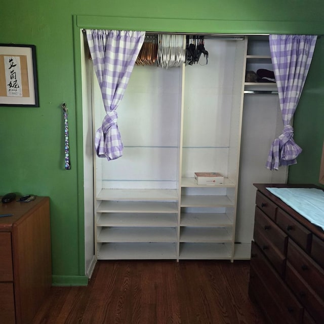 view of closet