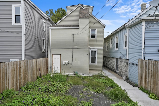 view of rear view of house