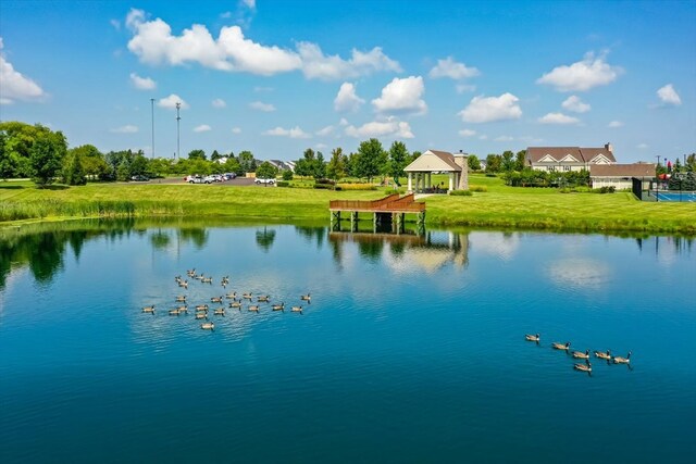 property view of water