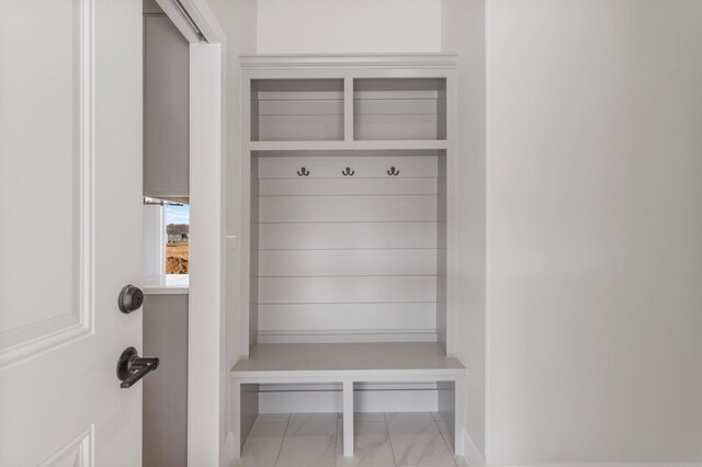 view of mudroom