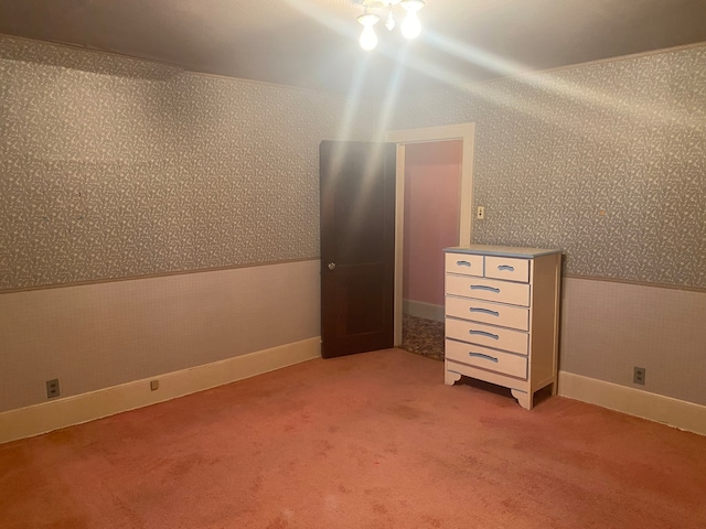 bonus room featuring carpet flooring and lofted ceiling