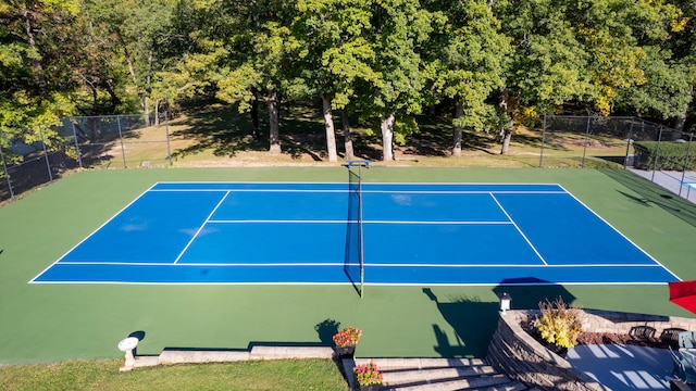 27 Hickory Ln, White Heath, IL 61884 - view of tennis court