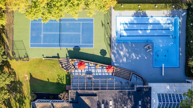 27 Hickory Ln, White Heath, IL 61884 - aerial view