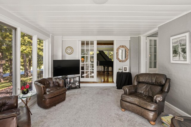27 Hickory Ln, White Heath, IL 61884 - view of carpeted living room