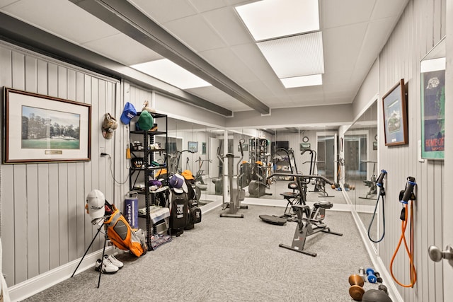 27 Hickory Ln, White Heath, IL 61884 - gym with carpet