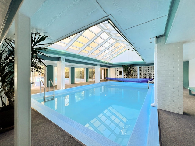 27 Hickory Ln, White Heath, IL 61884 - view of indoor pool