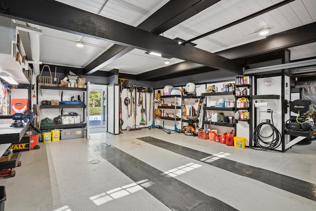 27 Hickory Ln, White Heath, IL 61884 - view of garage