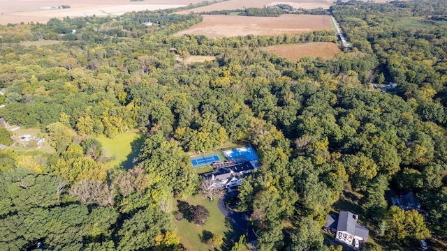 27 Hickory Ln, White Heath, IL 61884 - view of property location with a forest