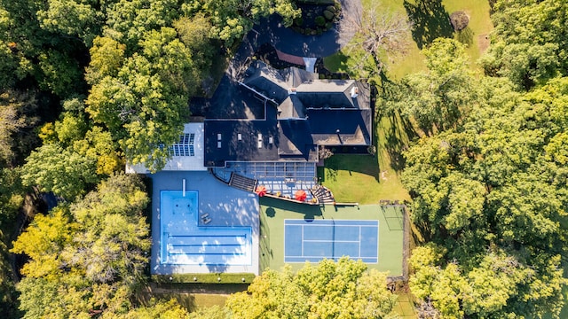 27 Hickory Ln, White Heath, IL 61884 - aerial view of property and surrounding area