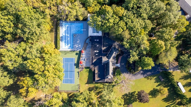 27 Hickory Ln, White Heath, IL 61884 - aerial view of property and surrounding area