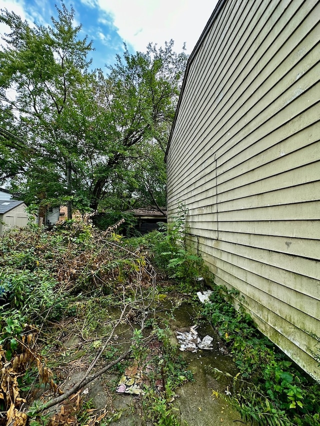 view of side of property