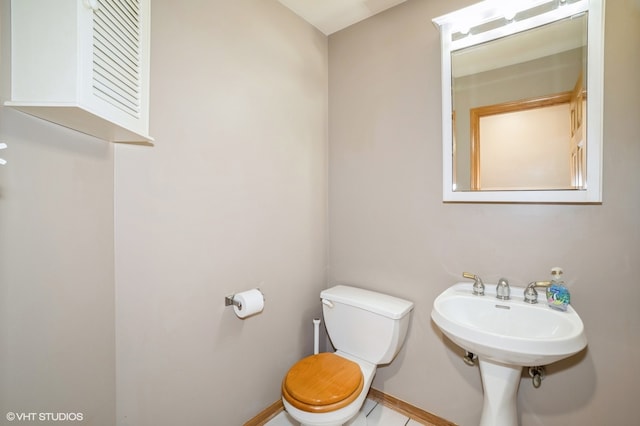 bathroom with toilet