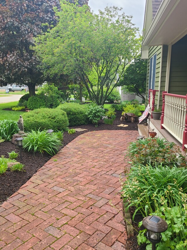 view of patio