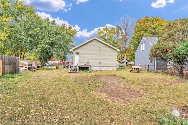 view of yard