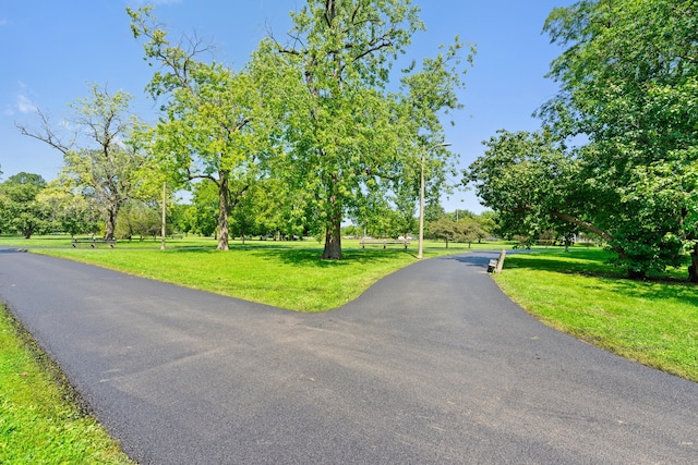 view of road