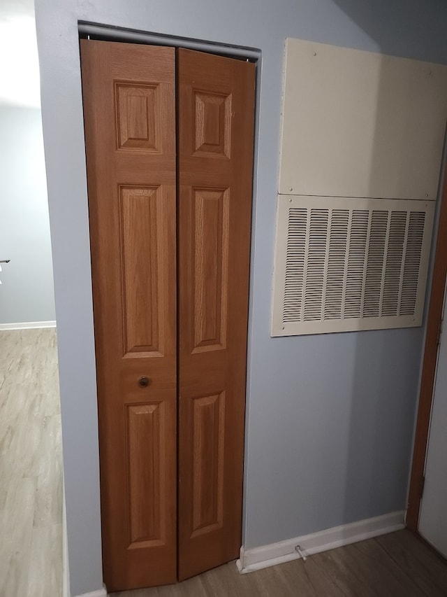 room details featuring hardwood / wood-style flooring