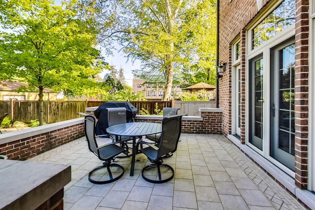 view of patio