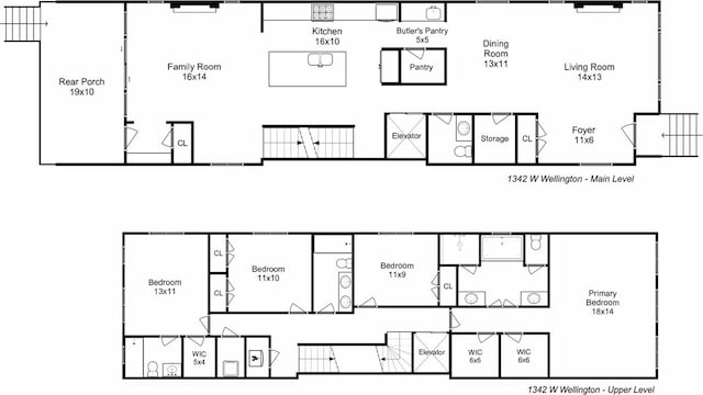 1342 W Wellington Ave, Chicago, IL 60657 - view of layout