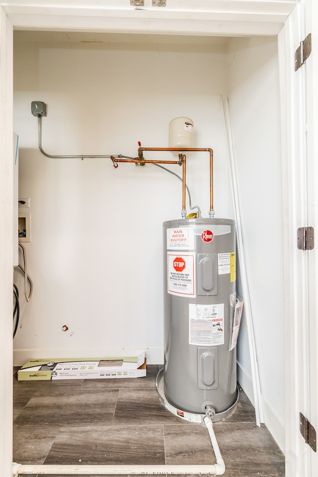 utilities with electric water heater