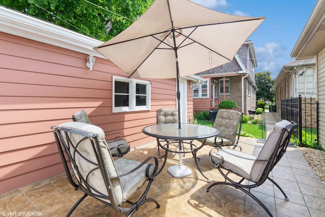 view of patio / terrace