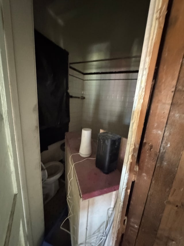 bathroom with toilet