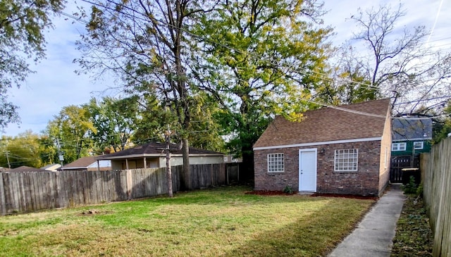 view of yard