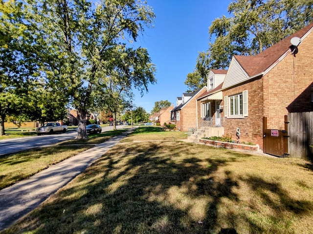 view of yard