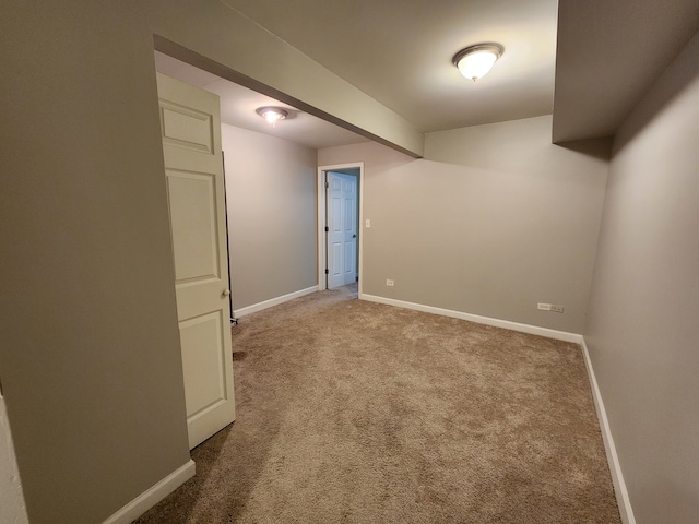 interior space with carpet floors