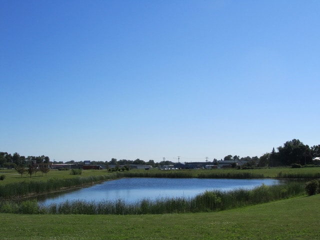 view of water feature