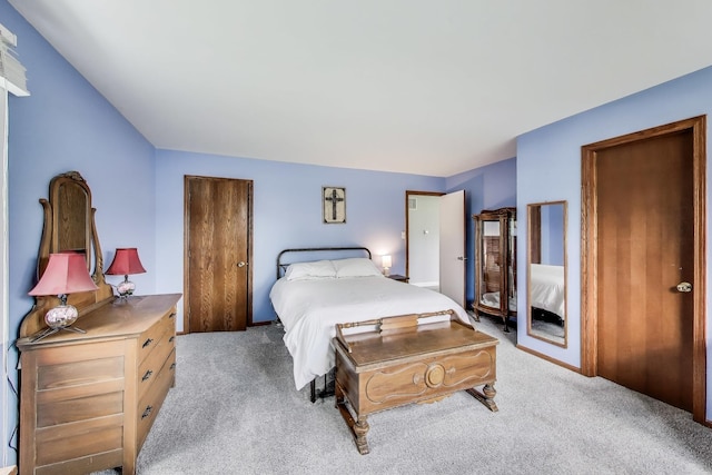 bedroom featuring carpet floors