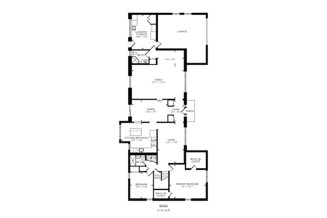 floor plan / room layout