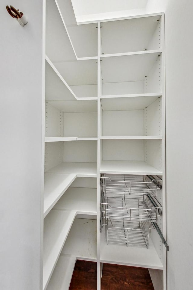 view of pantry