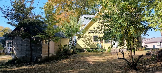 view of property exterior