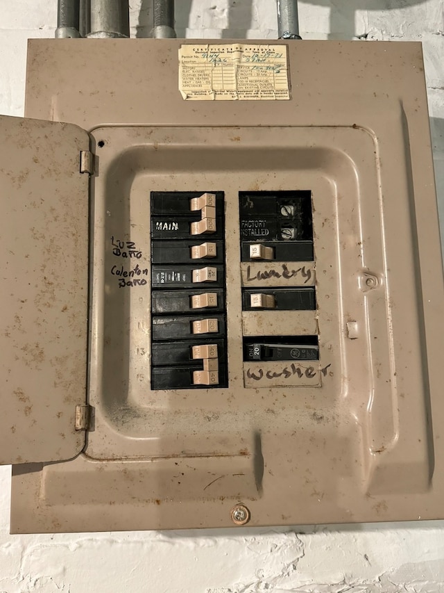 utilities featuring electric panel