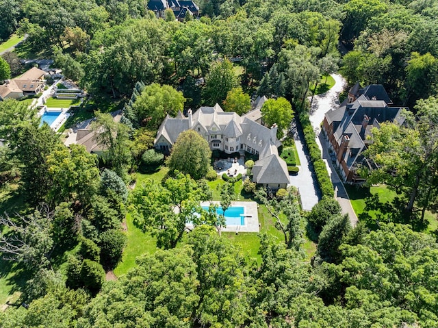 aerial view